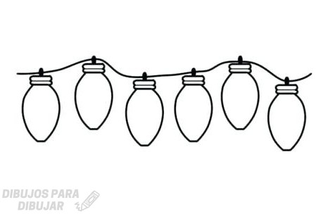 ᐈ Dibujos de Luces de Navidad【TOP  】Para esta navidad