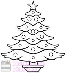 ᐈ Dibujos de Árboles de Navidad【TOP 30】Para decorar en navidad