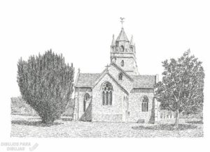 imagenes de iglesias para dibujar