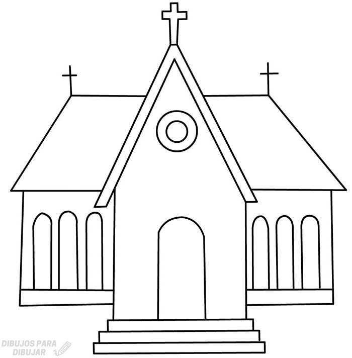  Detalle   imagen dibujos de iglesias catolicas