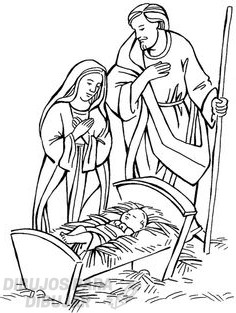 ᐈ Dibujos de Nacimiento de Jesus【TOP 30】Para esta navidad