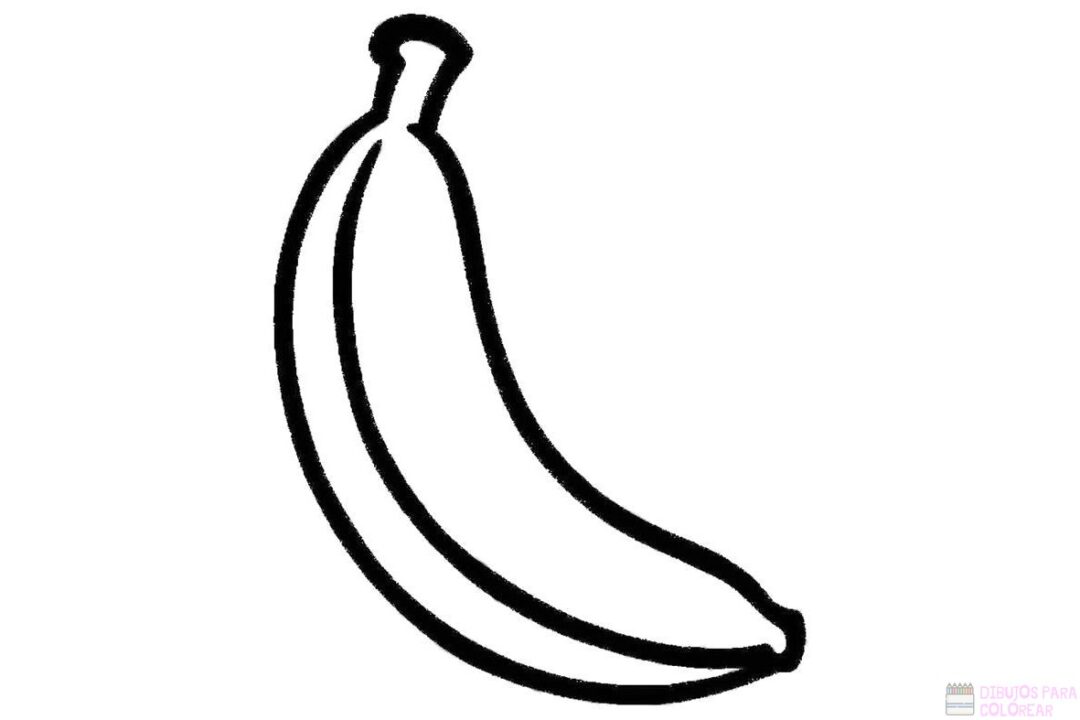 Dibujos De Bananastop Un Delicioso Boceto Dibujos Para Colorear
