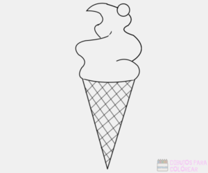 dibujos de helados kawaii 1