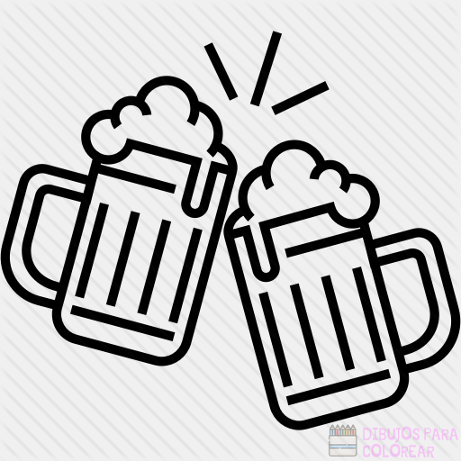  ᐈ Dibujos de Cervezas【TOP  】Un delicioso boceto