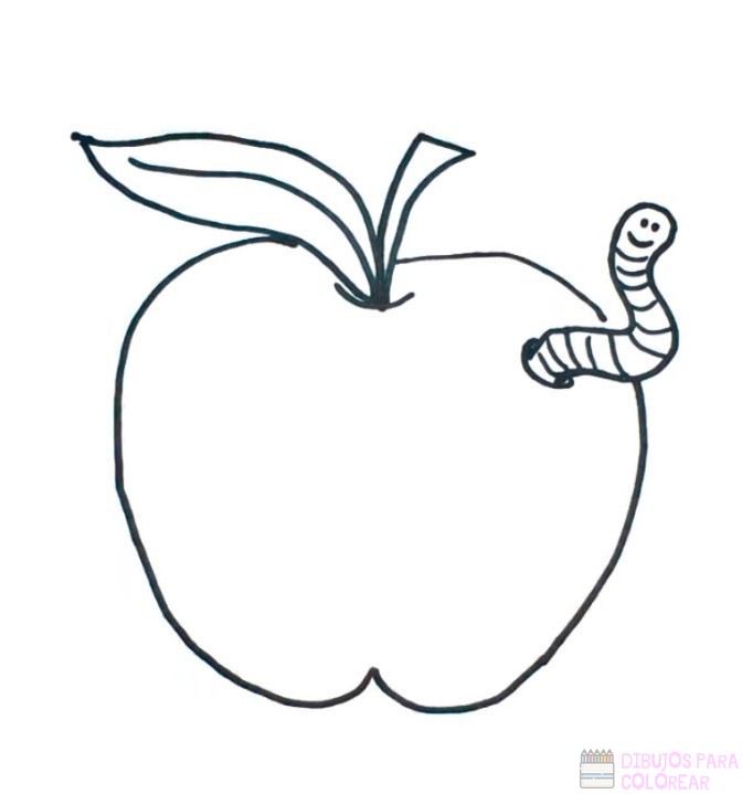 ᐈ Dibujos de Manzanas【TOP 30】Un delicioso boceto