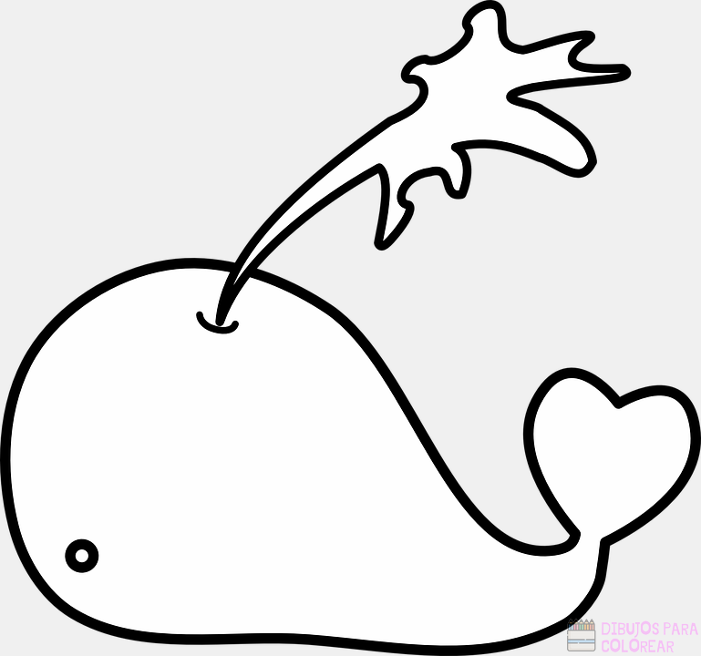 🥇 Dibujos de Ballenas【+250】Lindos y faciles