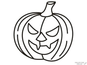 calabazas de halloween para dibujar