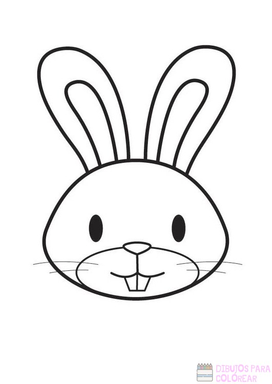 ???? Dibujos de Conejos【+250】faciles para colorear