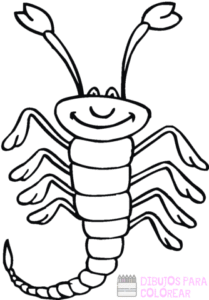 como dibujar un escorpion en 3d