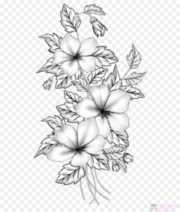 dibujos de flores para bordar