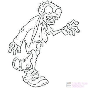 dibujos de zombies a lapiz