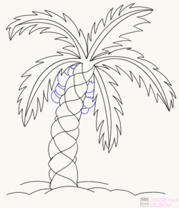 dibujos infantiles de palmeras