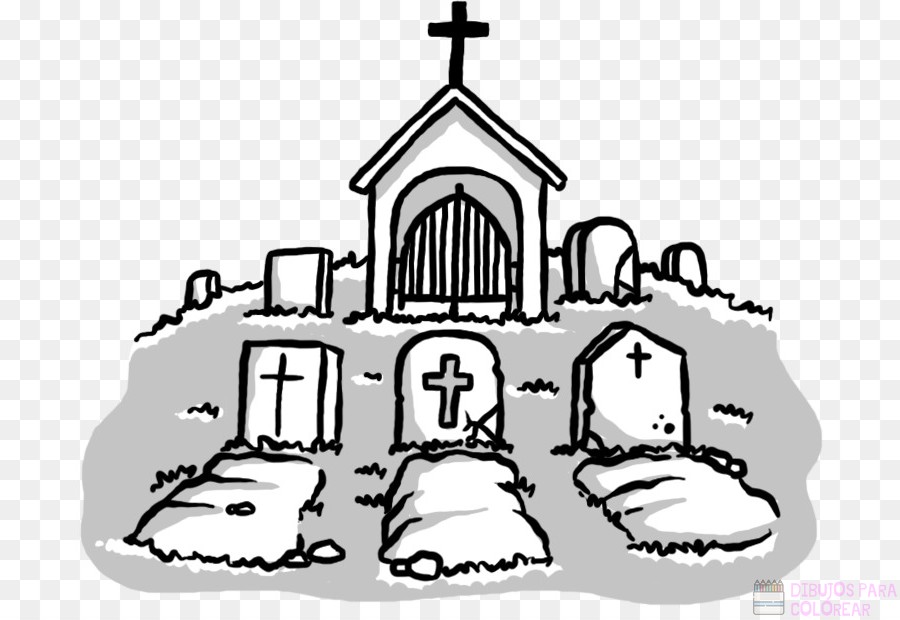 ᐈ Dibujos de Cementerios【+1000】Para decorar Hoy