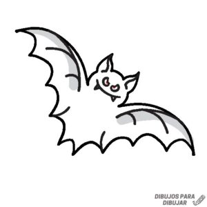 caricatura de murcielago