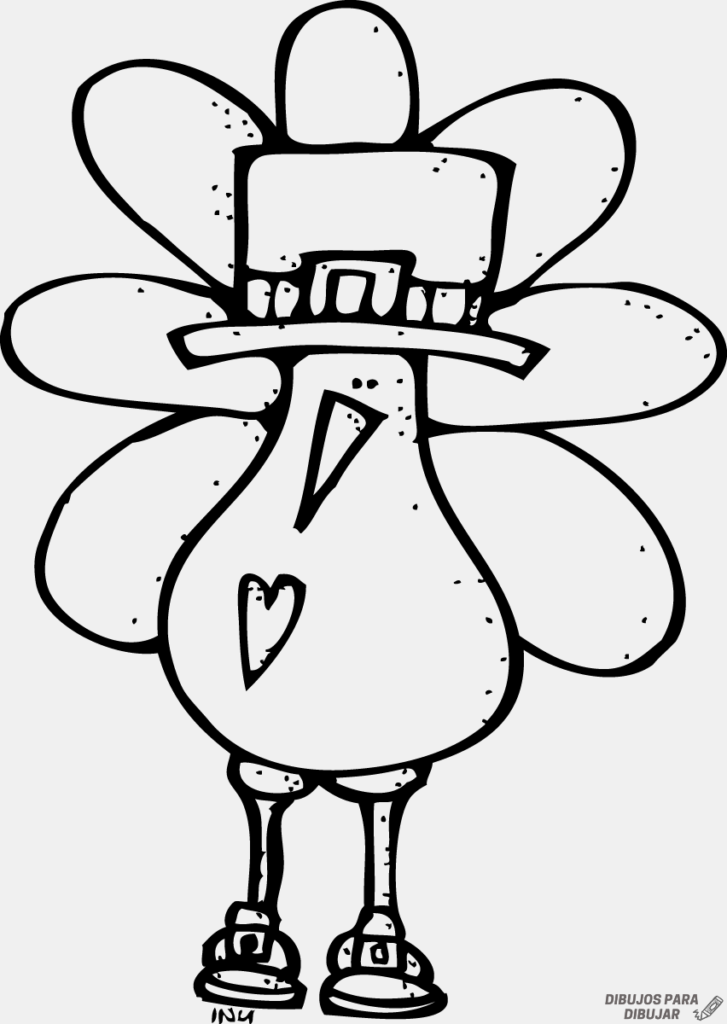 磊【+2750】Los mejores dibujos de pavos para colorear ⚡️ Dibujos para