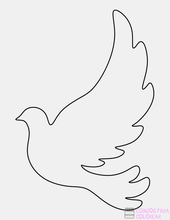 🥇【+2750】Los mejores dibujos de palomas para colorear ⚡️