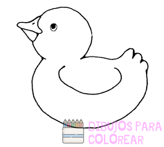 imagenes de patos para colorear