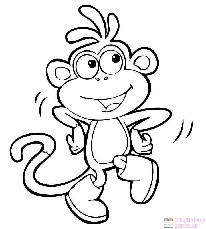  🥇【  】Los mejores dibujos de Monos para colorear ⚡️