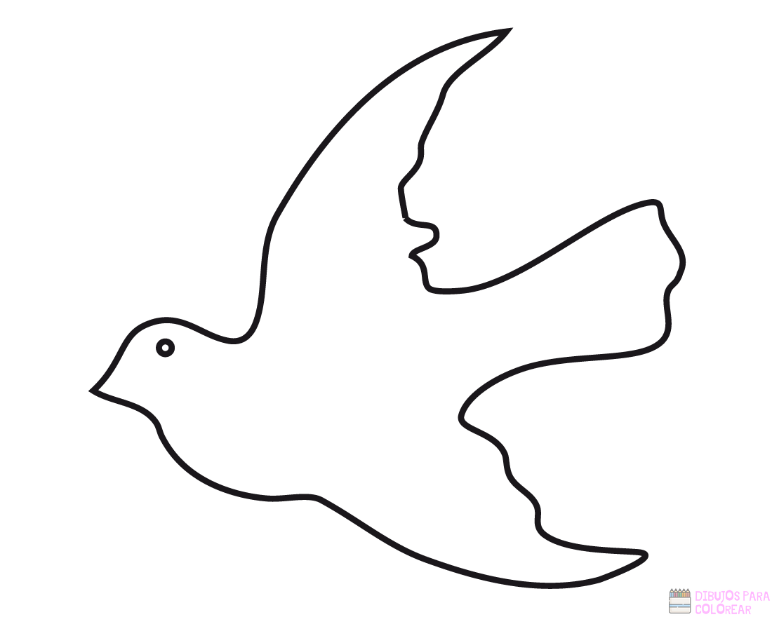 ????【+2750】Los mejores dibujos de palomas para colorear ⚡️