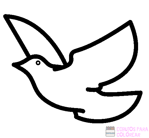 ????【+2750】Los mejores dibujos de palomas para colorear ⚡️