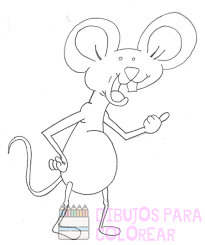 dibujos de ratones animados