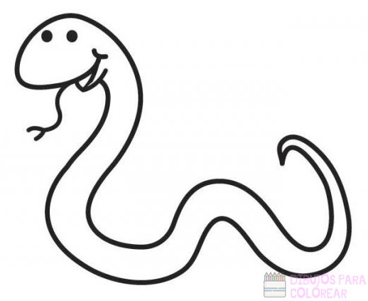 🥇【+2750】Los mejores dibujos de Serpientes para colorear ⚡️